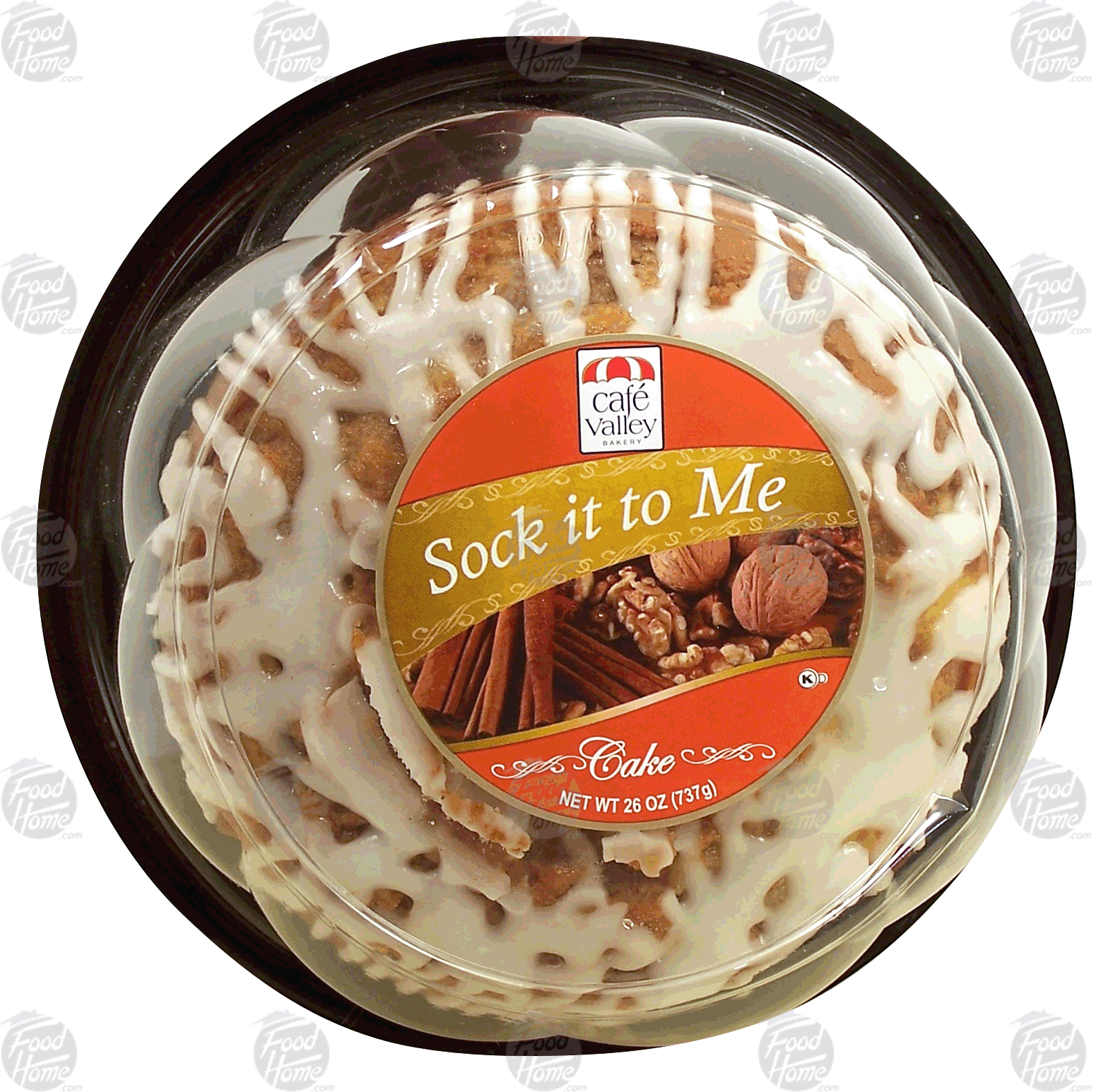 Cafe Valley Bakery Sock it to Me frosted ring cake Full-Size Picture